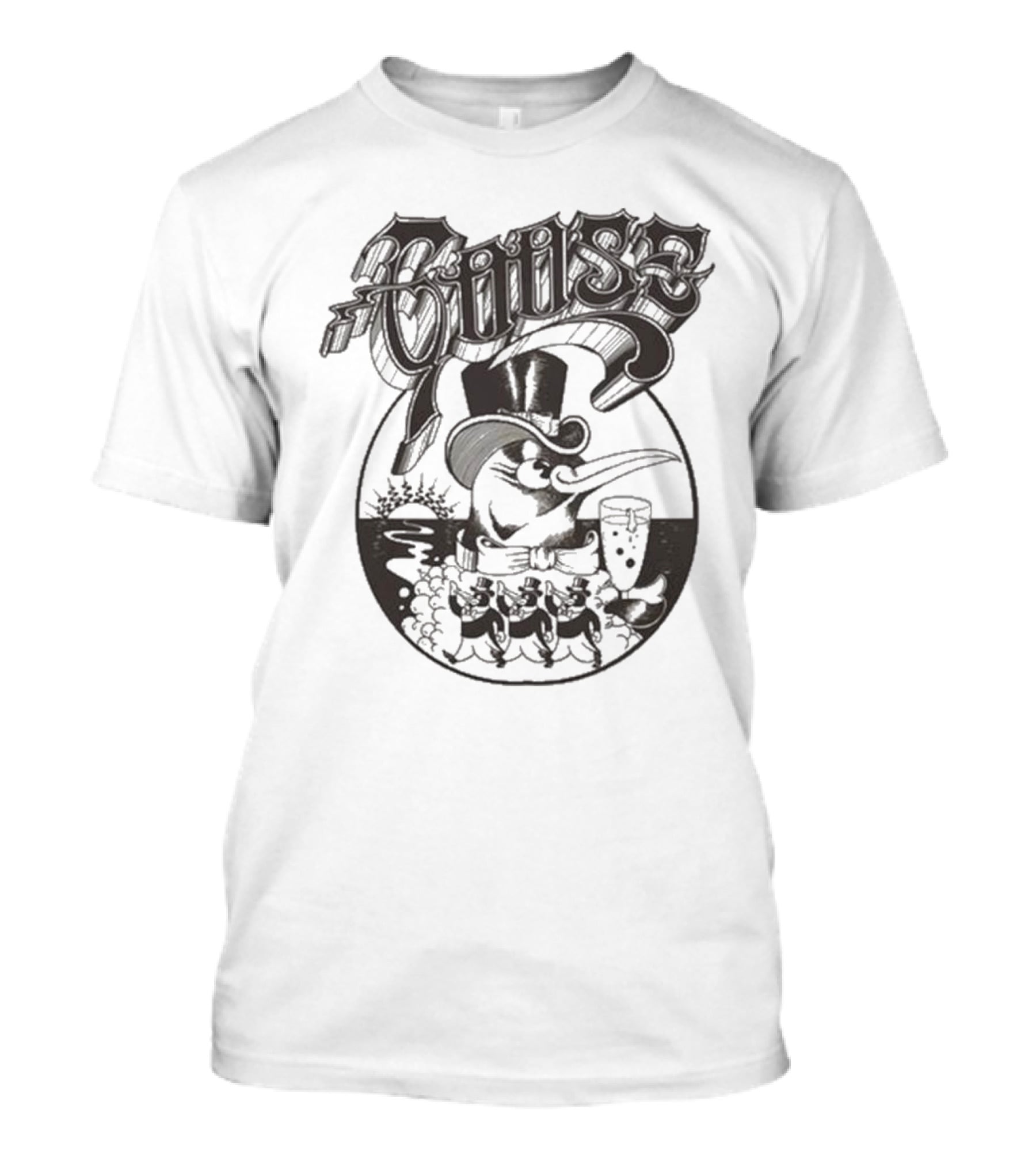 Goose Penguin Fancy New Year's Eve Event 2025 T-Shirt