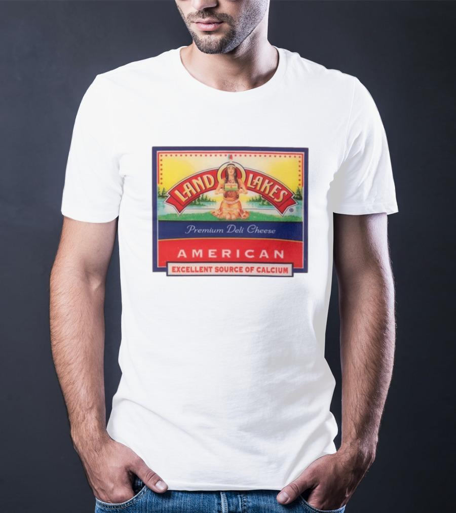 Land O Lakes Premium Deli Cheese American Excellent Source Of Calcium T-Shirt