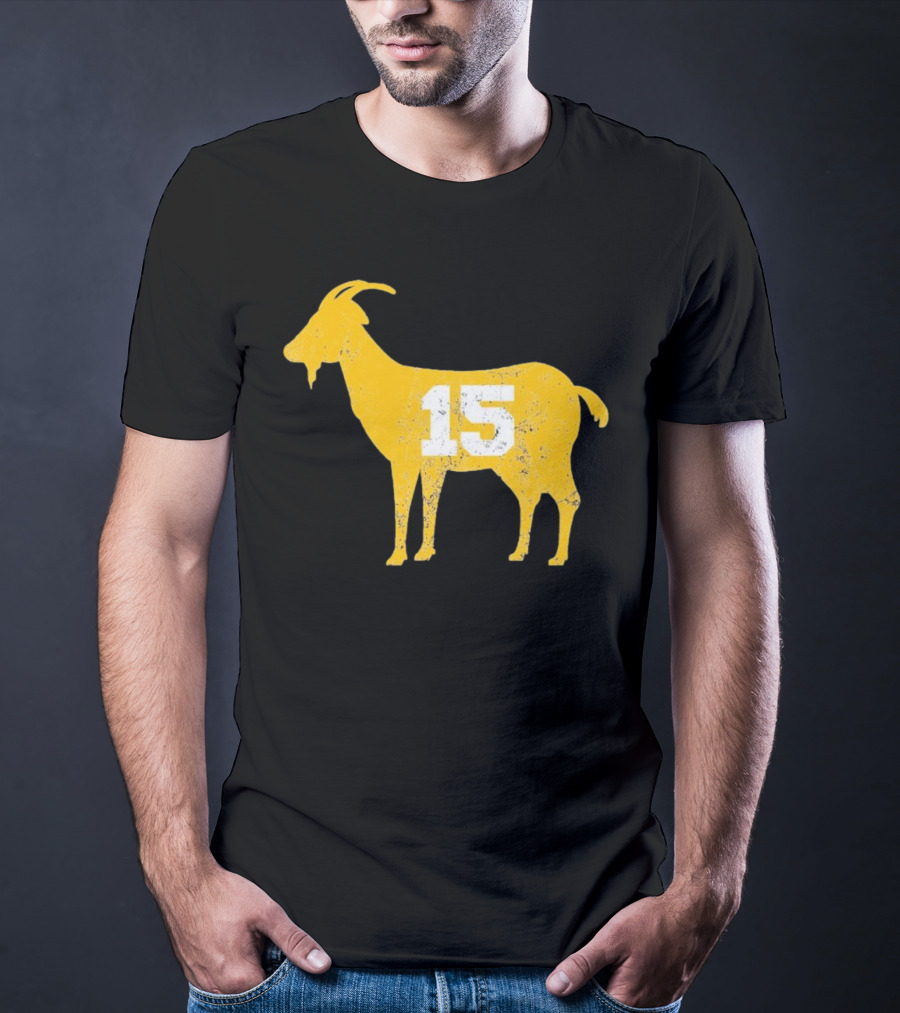 Goat 15 Yellow Silhouette Toddler Fine Jersey T-Shirt