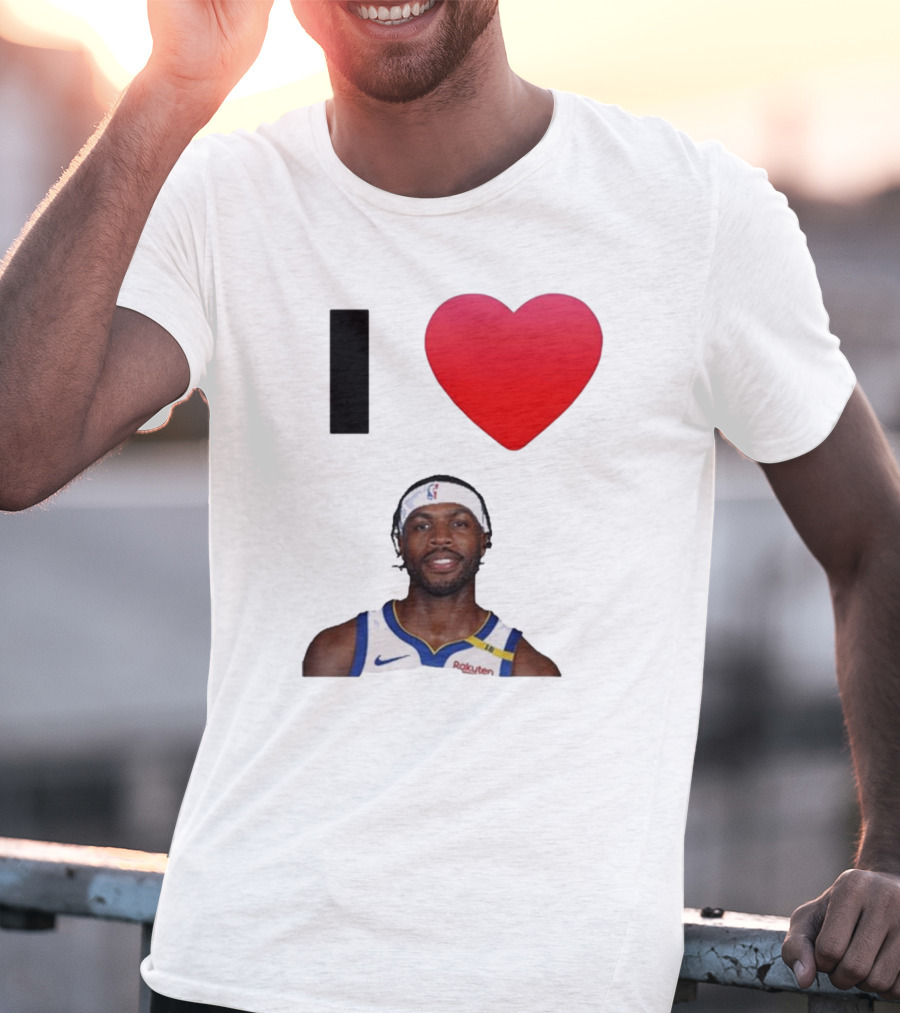 I Love Buddy Hield Golden State Warriors NBA T-Shirt