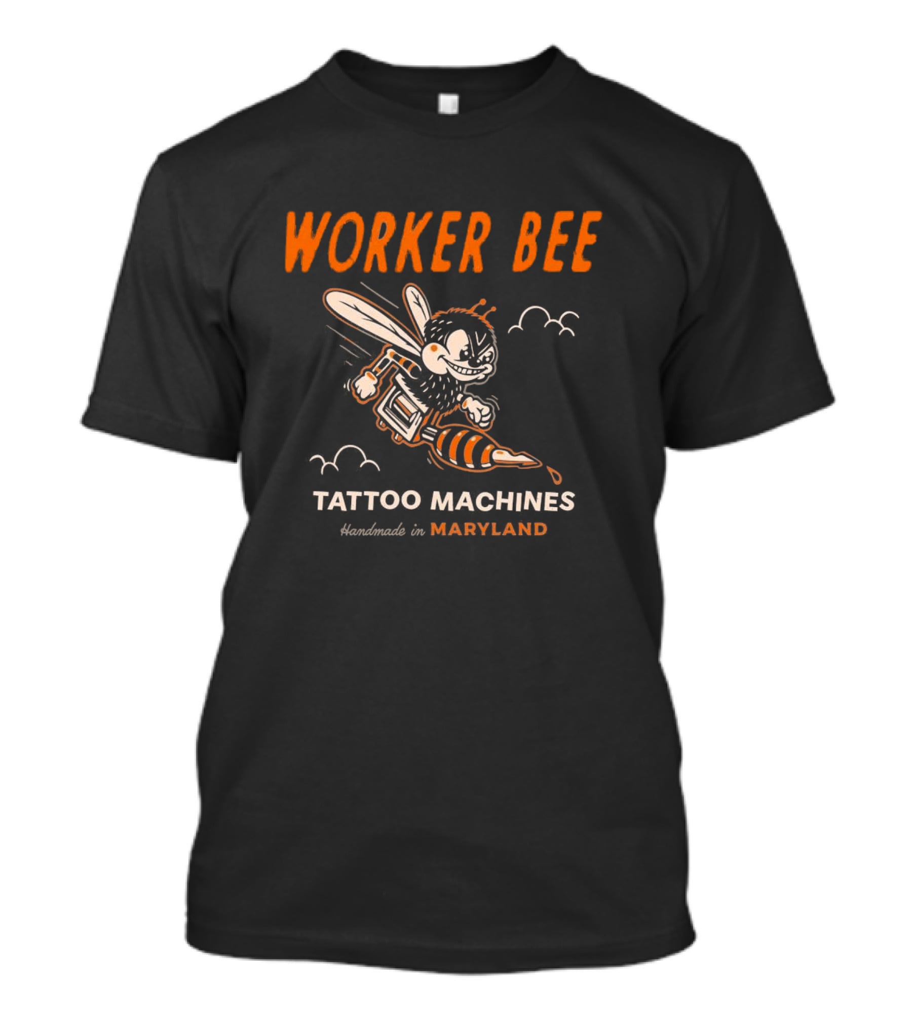 Worker Bee Tattoo Machines Handmade In Maryland T-Shirt