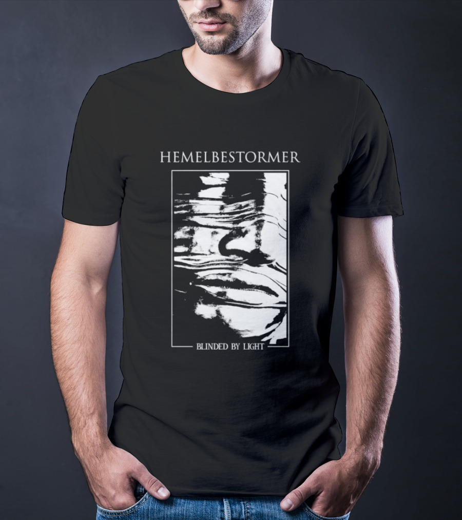 Hemelbestormer Blinded By Light Abstract Black And White Graphic T-Shirt