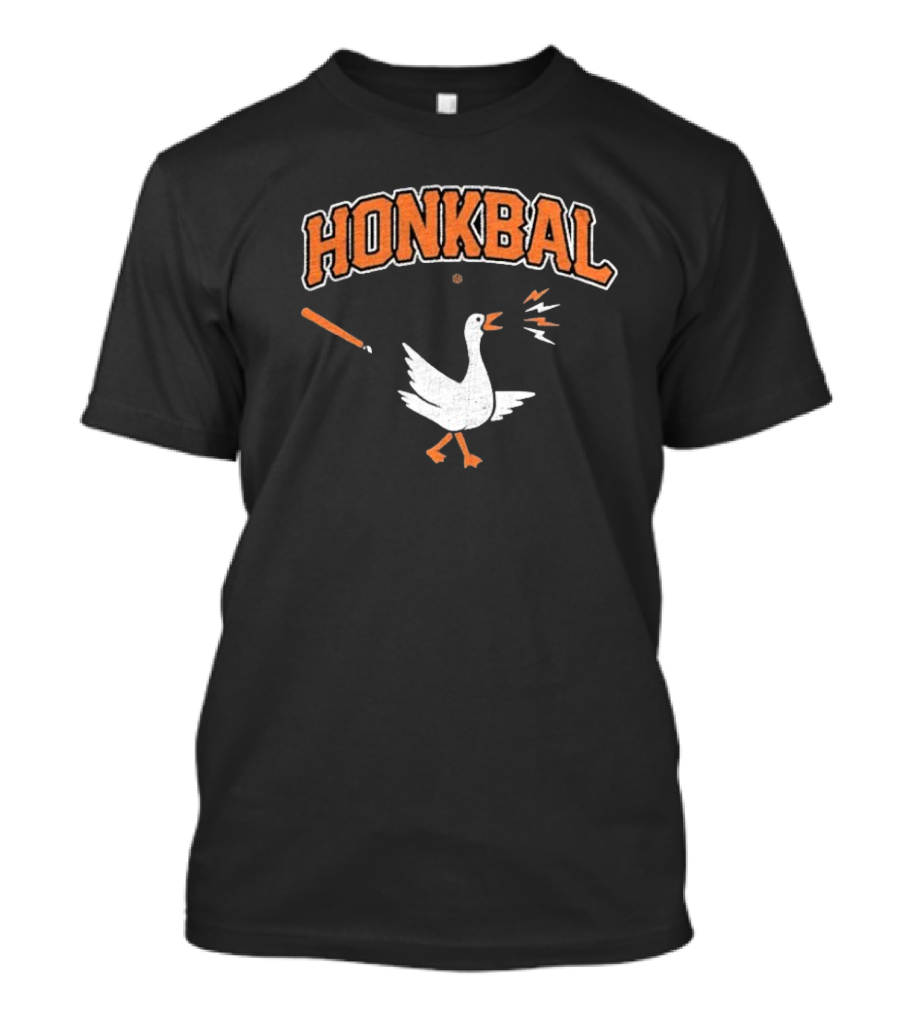 Honkbal Goose With Baseball Bat And Ball T-Shirt