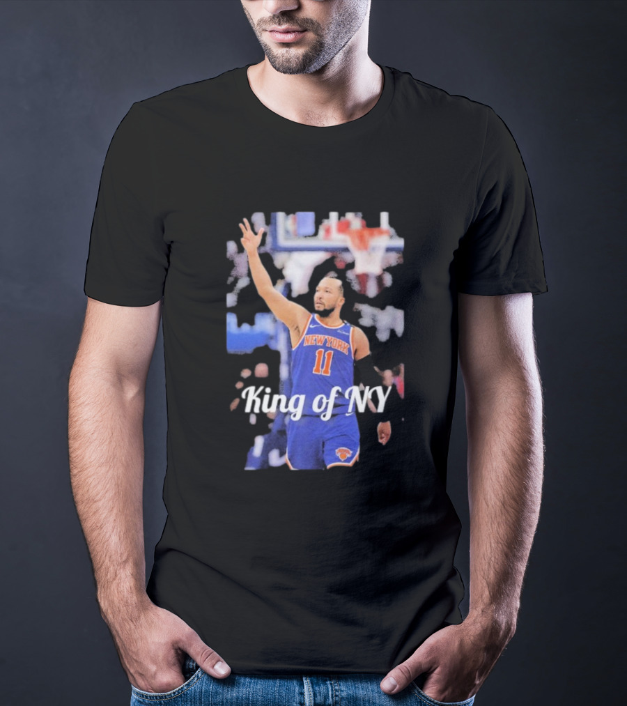 Jalen Brunson 11 New York Knicks King Of NY T-Shirt