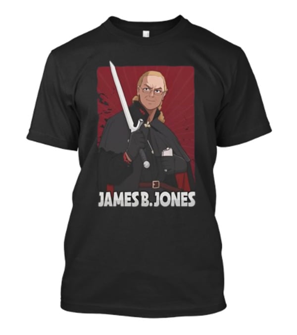 James B. Jones Anime Sword Warrior T-Shirt