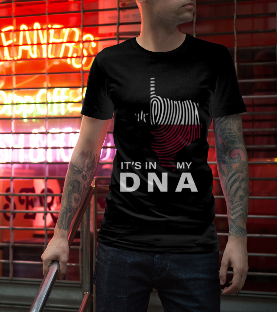 Texas Fingerprint It's In My DNA T-Shirt