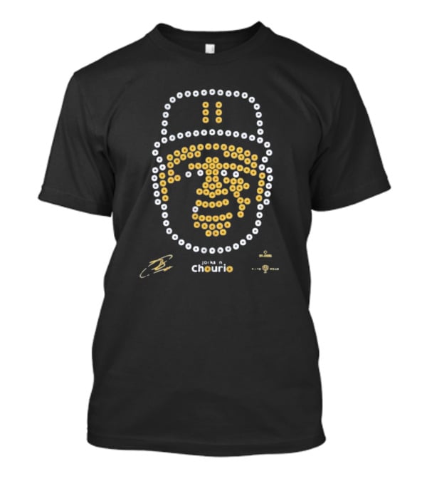 Jackson Chourio 11 Bead Face Design T-Shirt