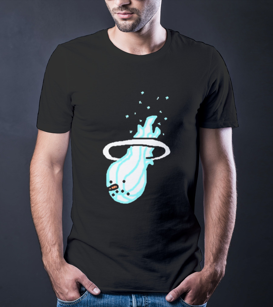 Jimmy Butler Miami Heat Icy Flame Basketball Concept T-Shirt