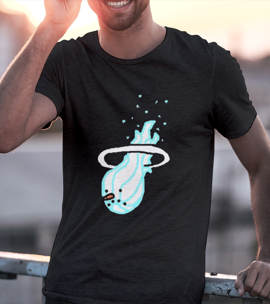 Jimmy Butler Miami Heat Icy Flame Basketball Concept T-Shirt