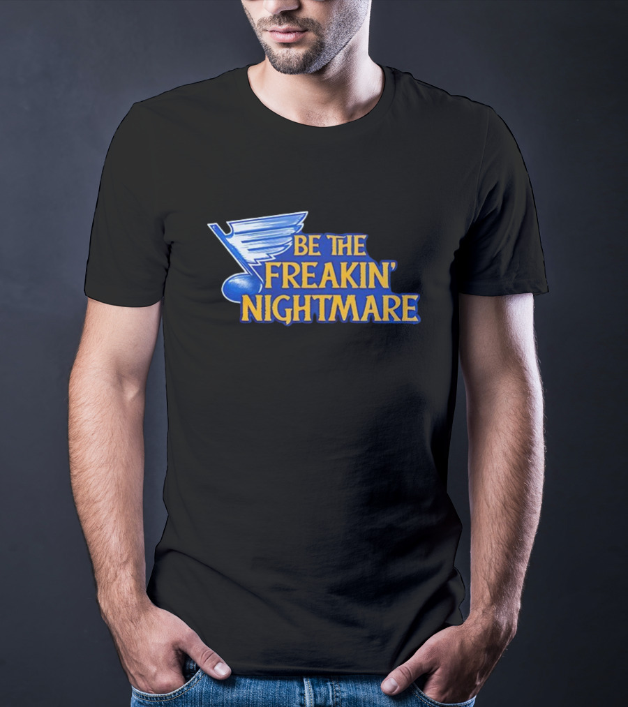 Jon Gruden Be The Freakin’ Nightmare St. Louis Blues Thank You T-Shirt