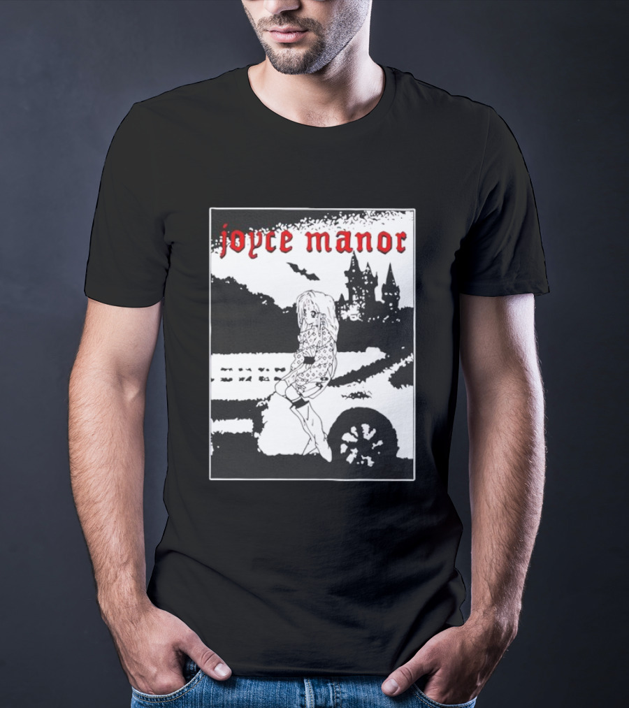 Joyce Manor Castle Anime Girl And Bat T-Shirt