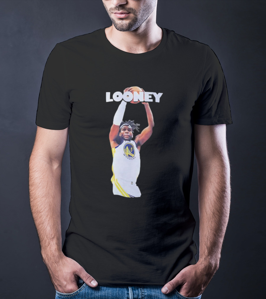 Looney Basketball Action Golden State Warriors 5 T-Shirt