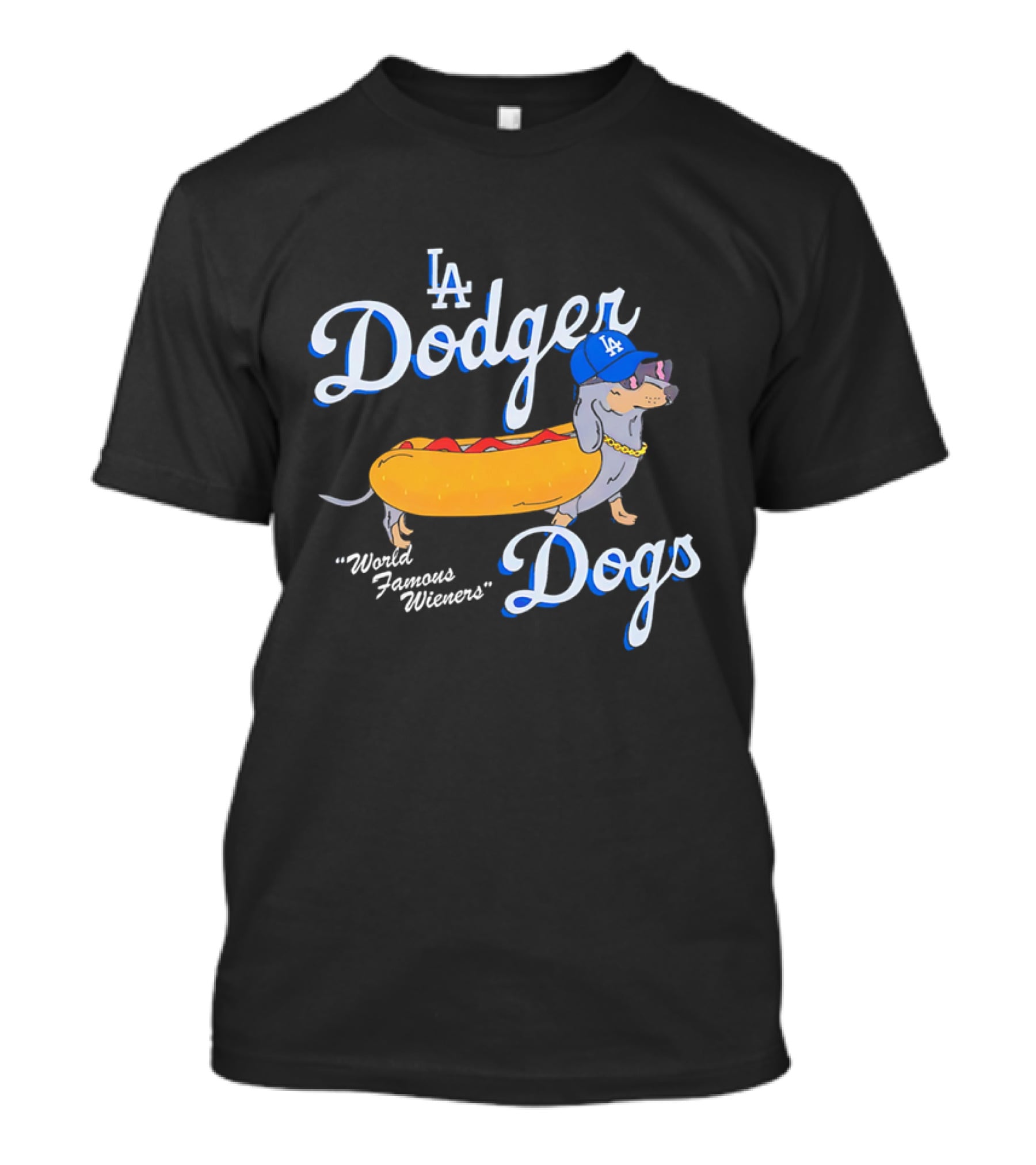 LA Dodger Dogs World Famous Wieners T-Shirt