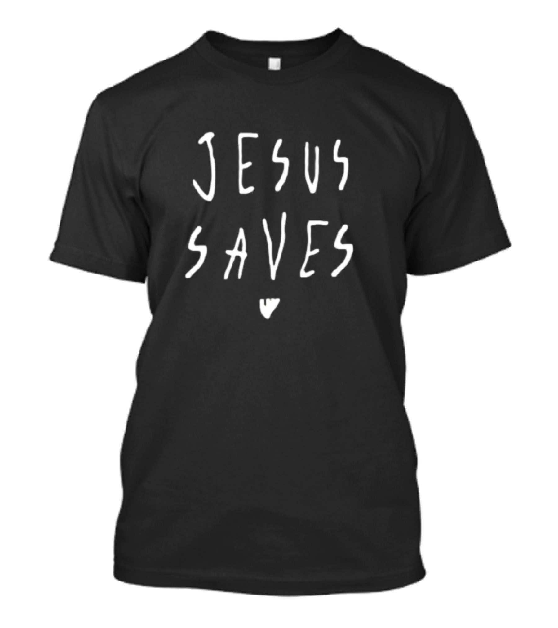 Jesus Saves Heart Limited Julian Lewis T-Shirt