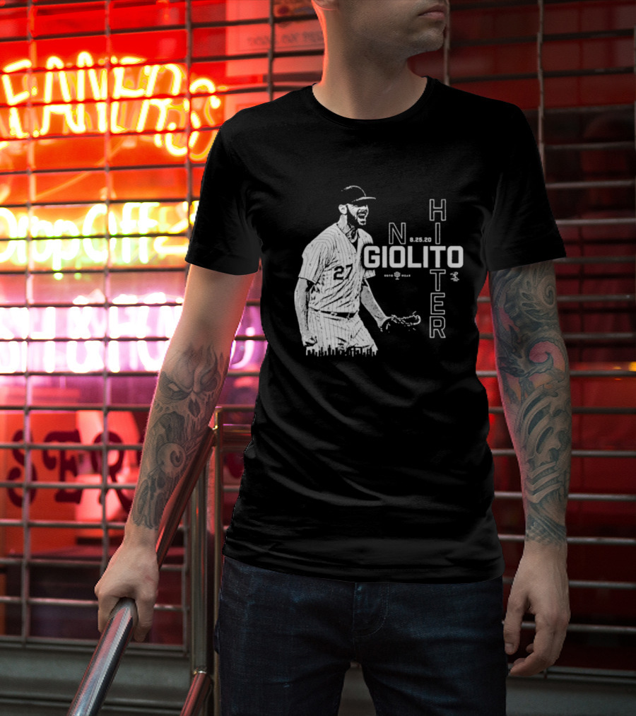 Lucas Giolito No Hitter Baseball Achievement Celebration T-Shirt