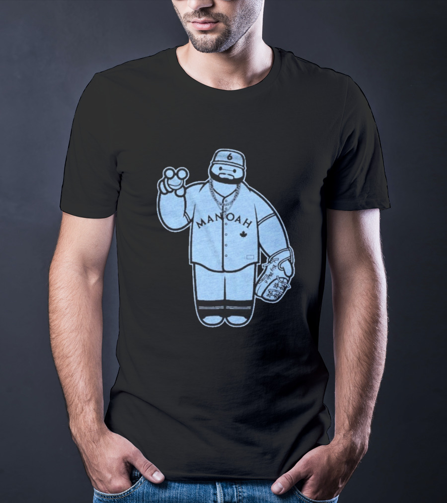 Manoah 6 Baseball Character Sports Graphic T-Shirt