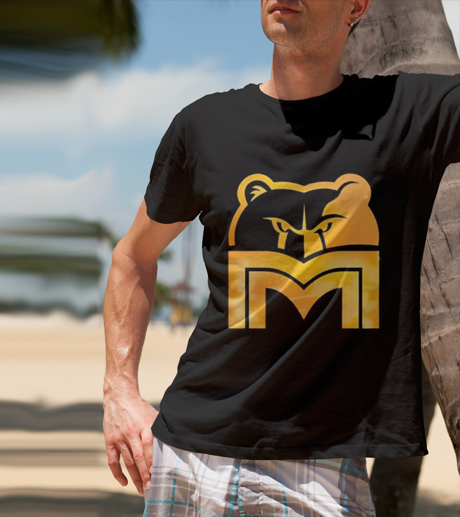 Memphis Grizzlies Playoff Pick Em 2025 Bear Head Logo T-Shirt