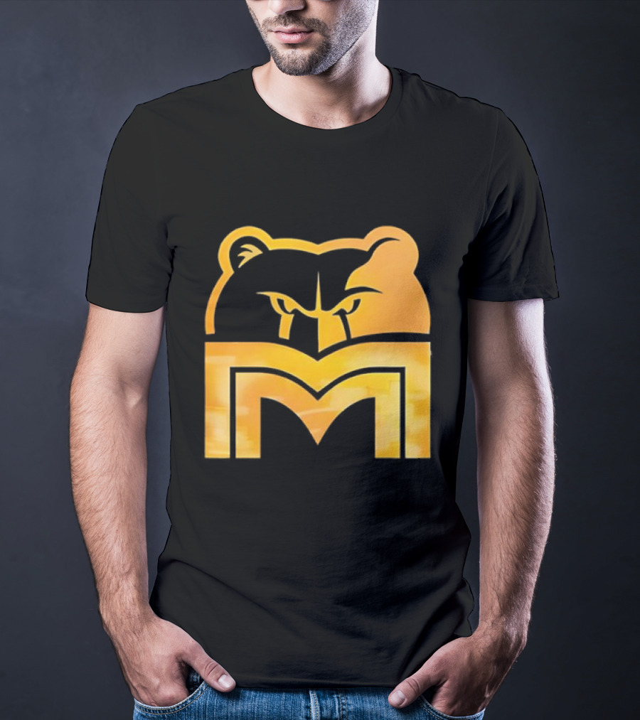 Memphis Grizzlies Playoff Pick Em 2025 Bear Head Logo T-Shirt