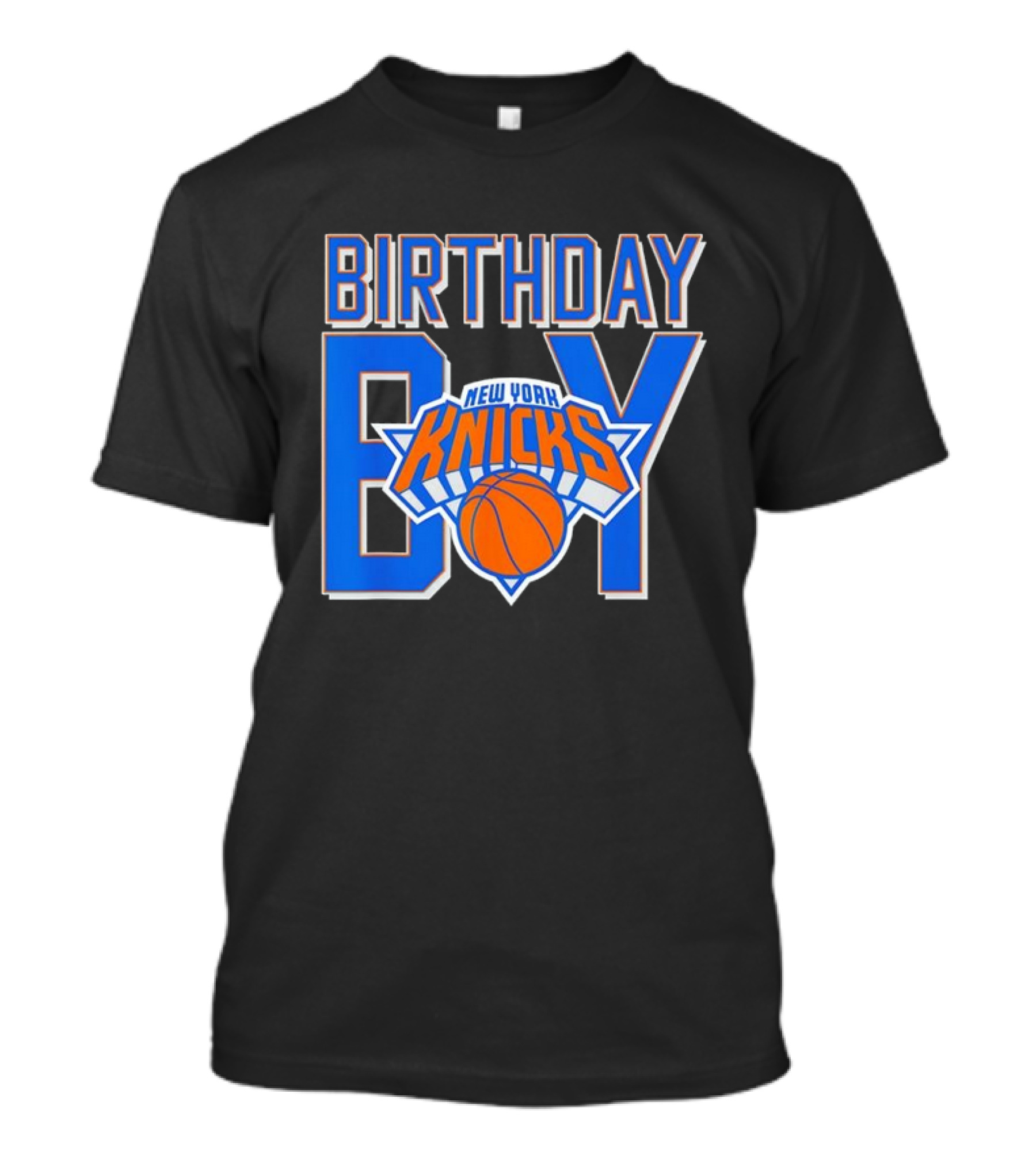 New York Knicks NBA Birthday Boy Basketball Fan Apparel T-Shirt