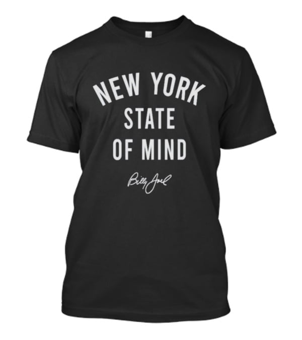 New York State Of Mind Billy Joel Signature T-Shirt