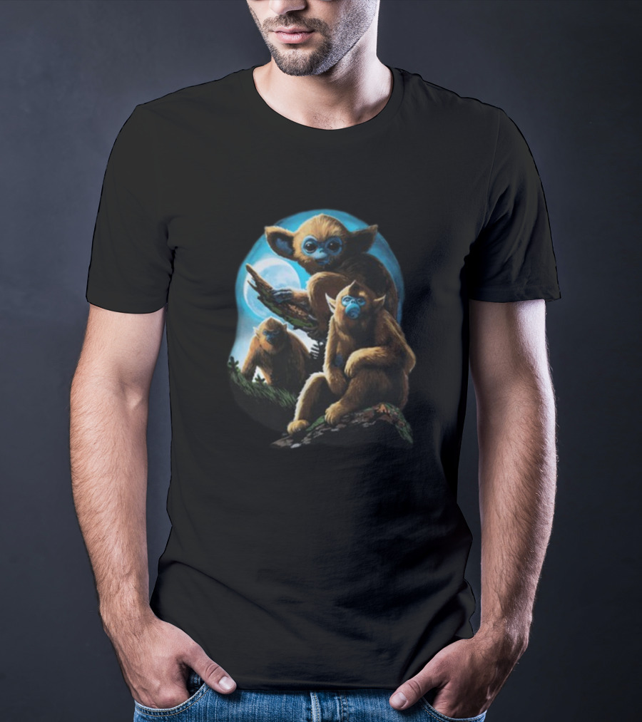Ochi Species Moonlit Fantasy Creatures T-Shirt