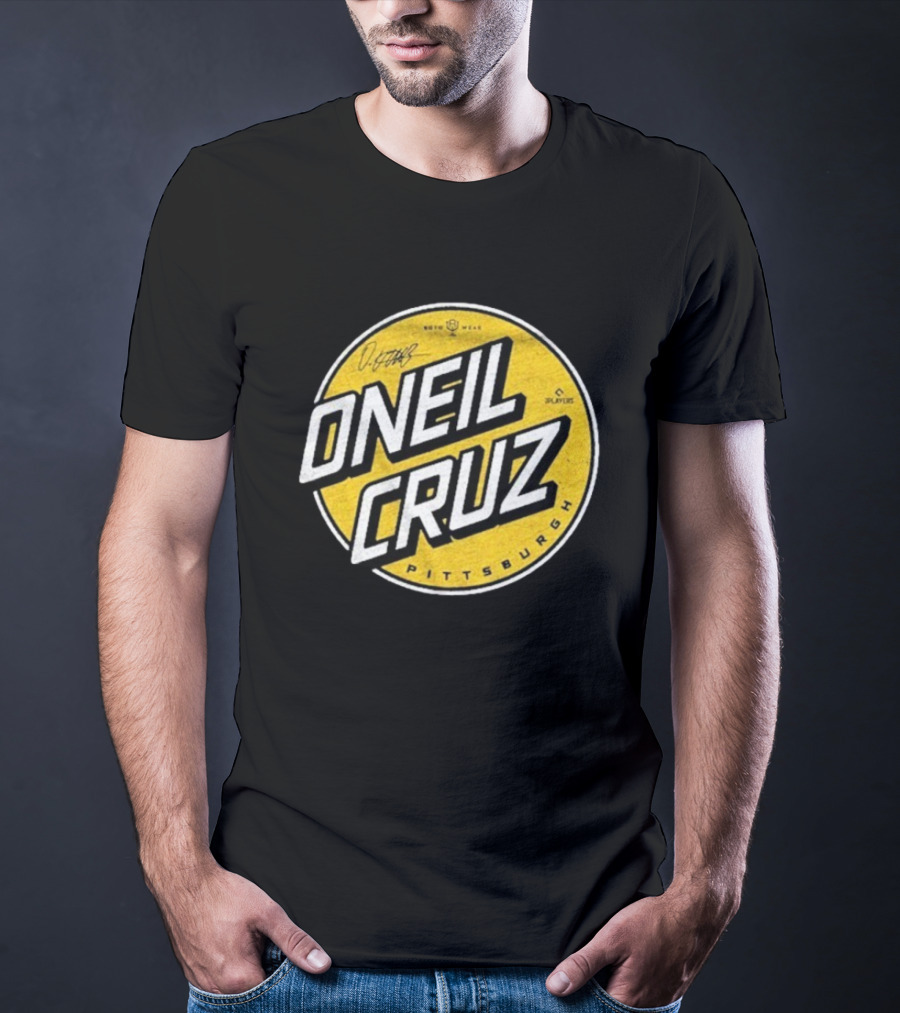 Oneil Cruz Pittsburgh Pirates Moto Wear Players Circle T-Shirt