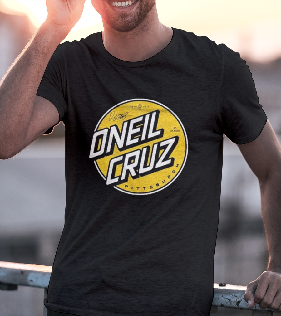 Oneil Cruz Pittsburgh Pirates Moto Wear Players Circle T-Shirt