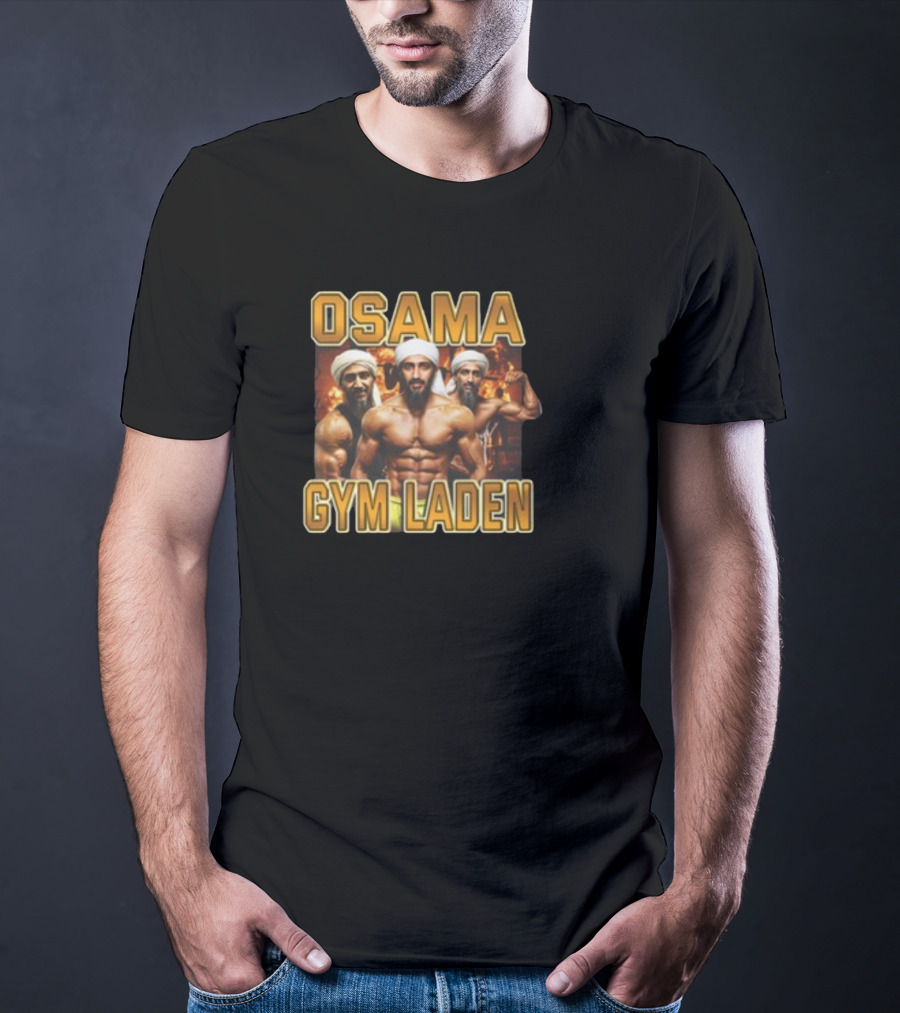 Osama Gym Laden Lifting T-Shirt