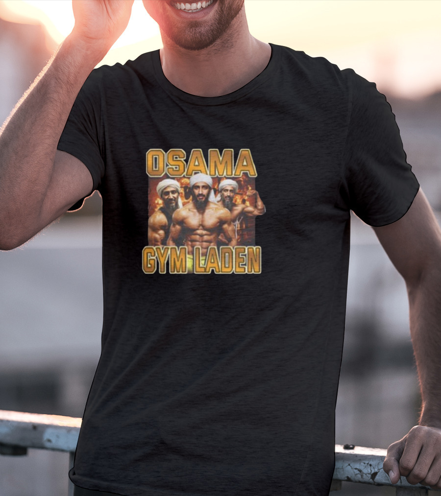 Osama Gym Laden Lifting T-Shirt