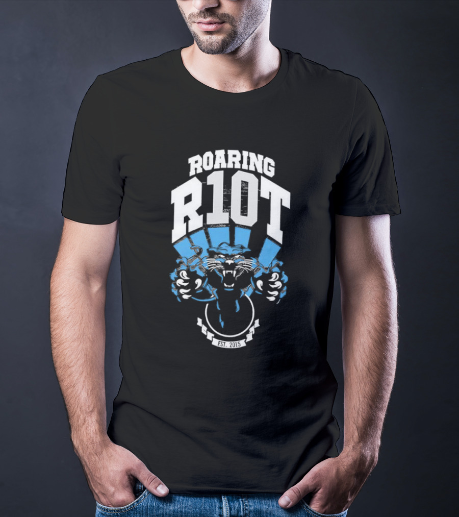 Roaring R1OT Blue Panther 2025 T-Shirt