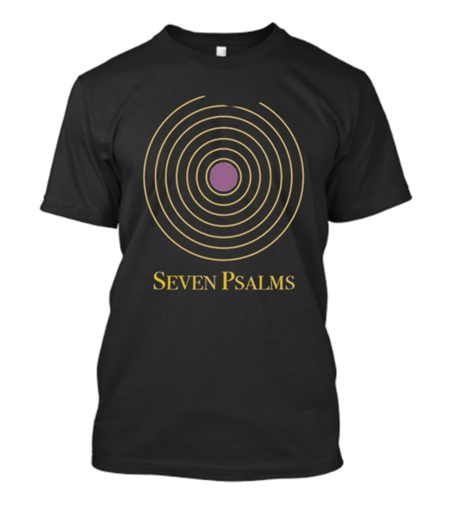 Paul Simon Seven Psalms Circular Pattern T-Shirt