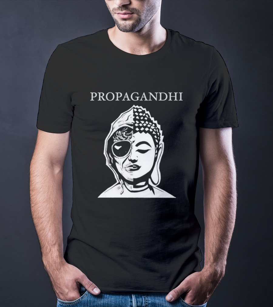 Propagandhi Half Buddha Half Punk Face T-Shirt