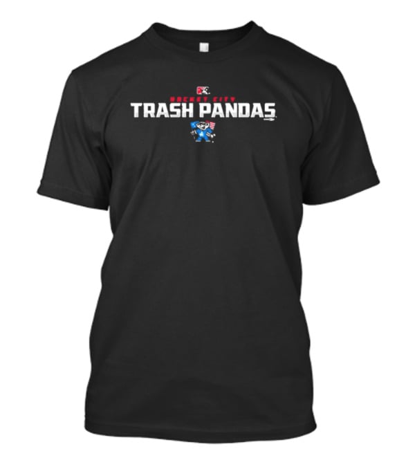 Rocket City Trash Pandas Patriotic Mascot Baseball Graphic T-Shirt