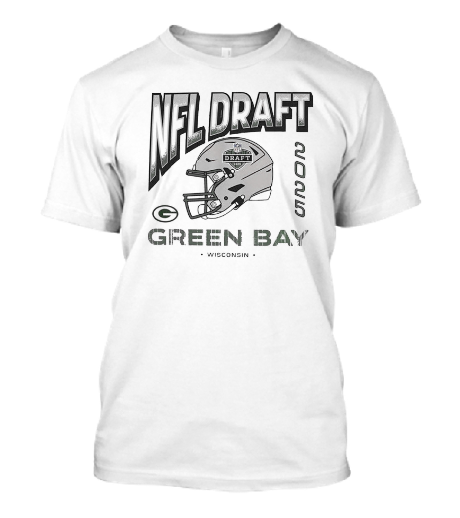 Green Bay Packers 2025 NFL Draft Wisconsin T-Shirt