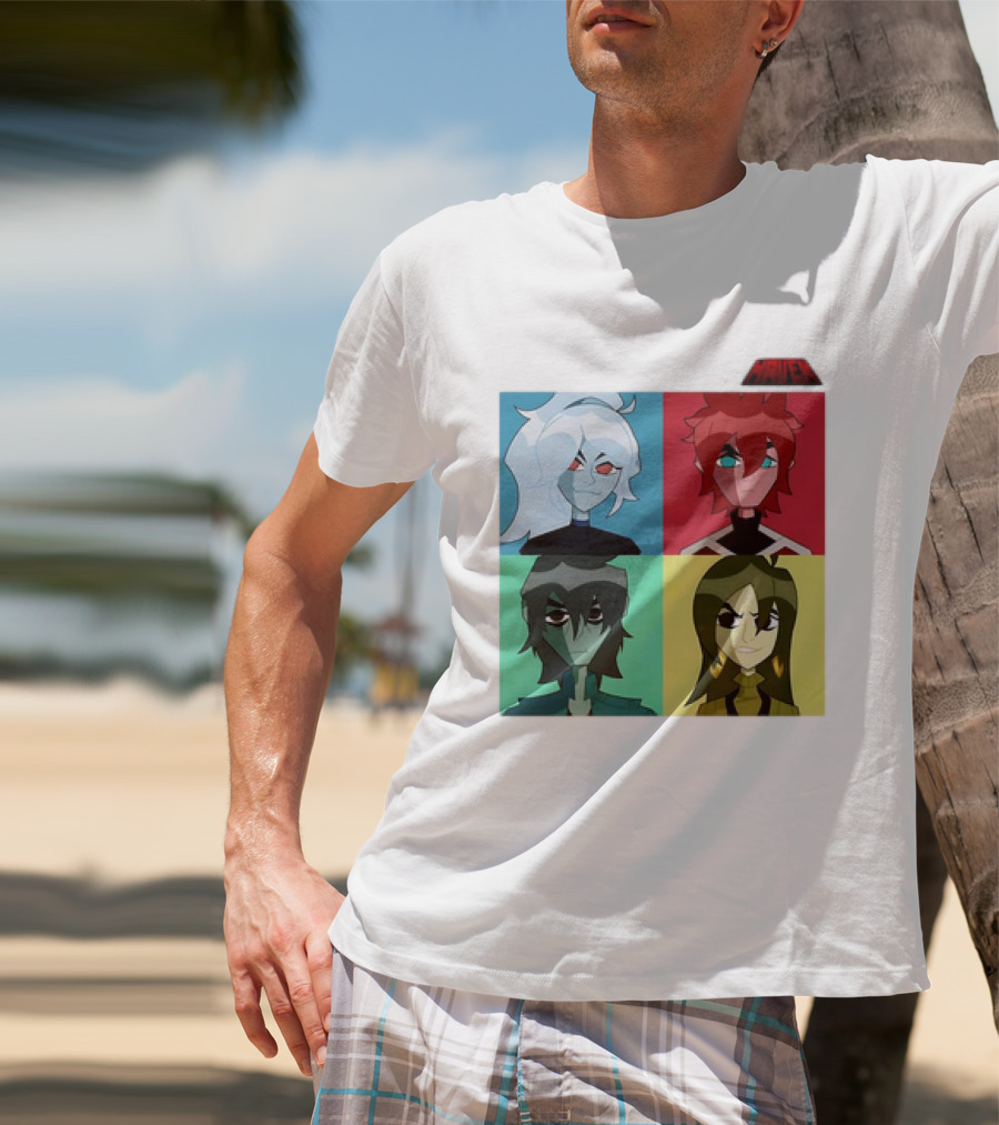 HAVEN Character Cast Art Style With Four Characters T-Shirt
