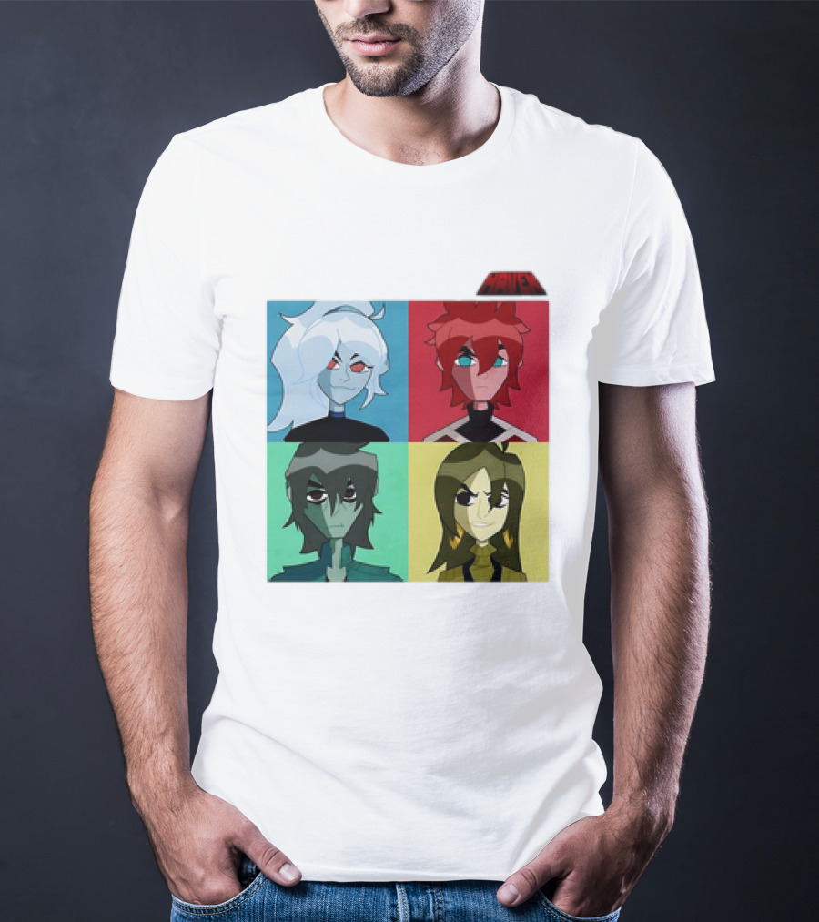 HAVEN Character Cast Art Style With Four Characters T-Shirt