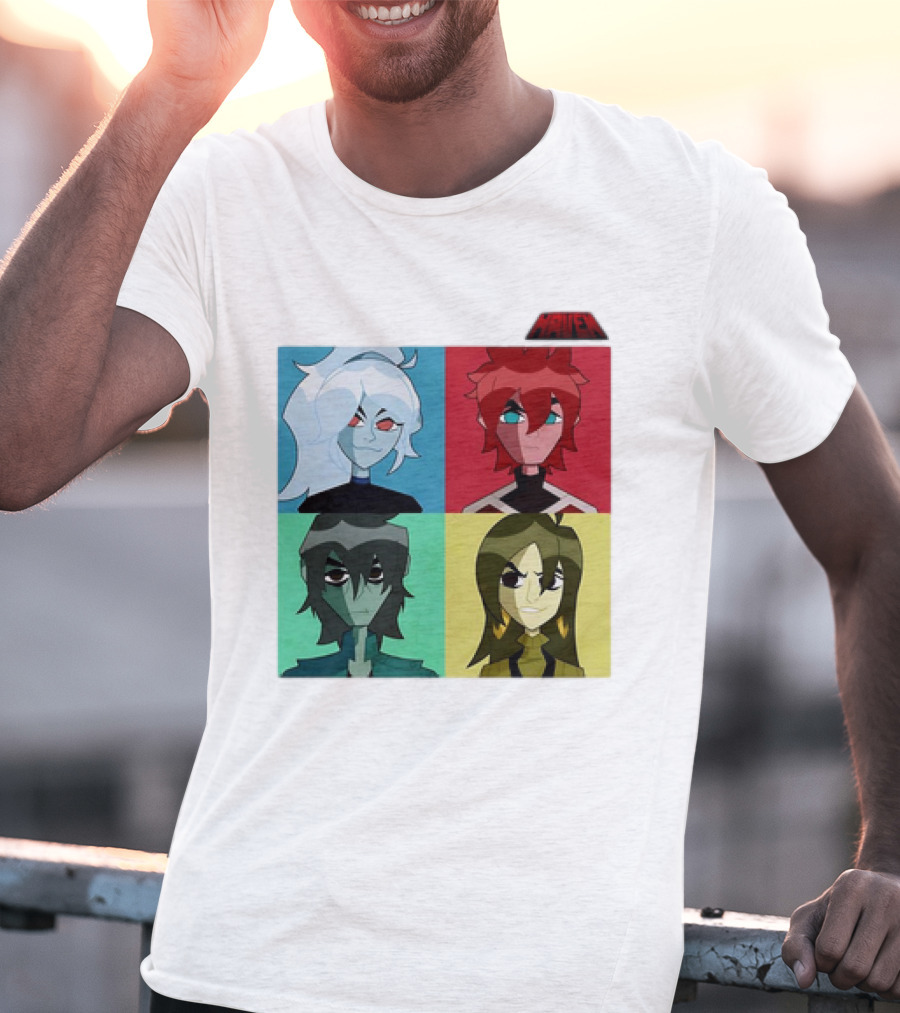 HAVEN Character Cast Art Style With Four Characters T-Shirt
