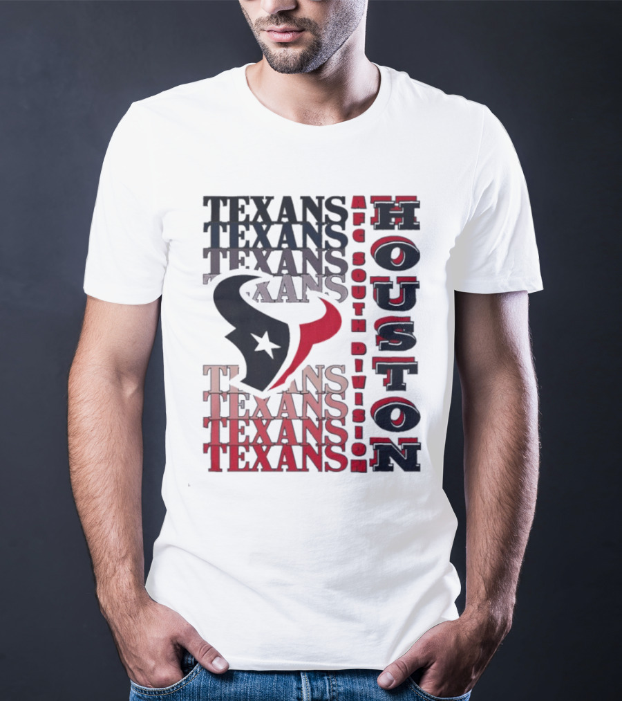 Houston Texans AFC South Division Texans Football T-Shirt