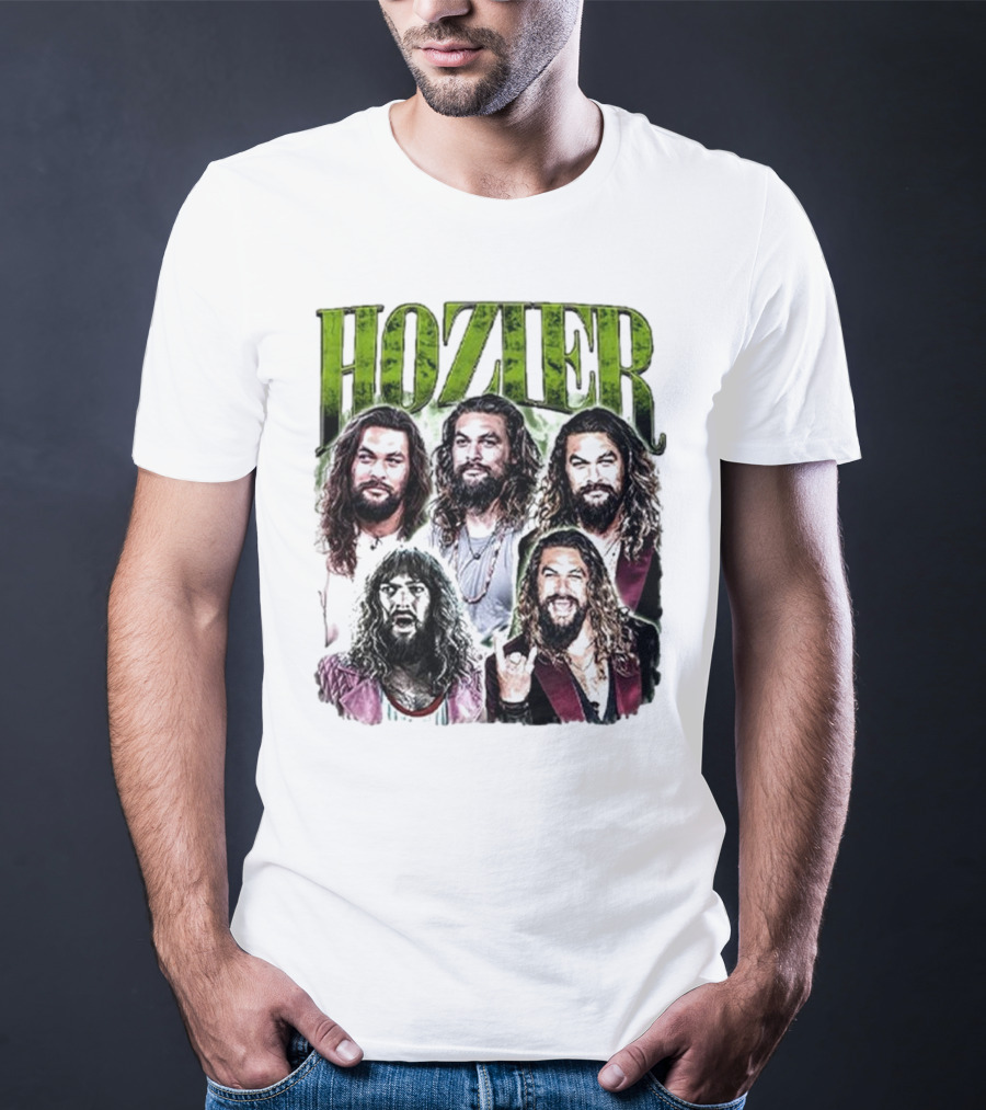 Hozier Jason Momoa Collage T-Shirt
