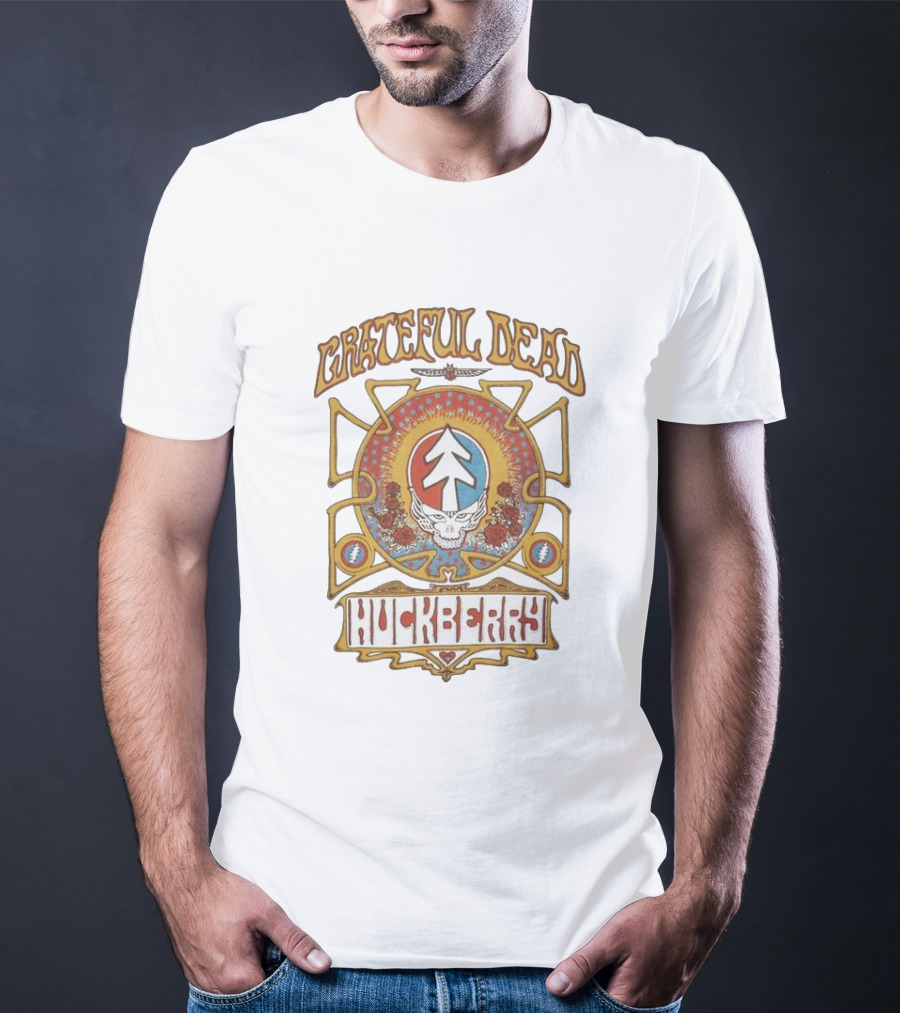 Grateful Dead Huckberry Steal Your Face Iconic Collaboration T-Shirt