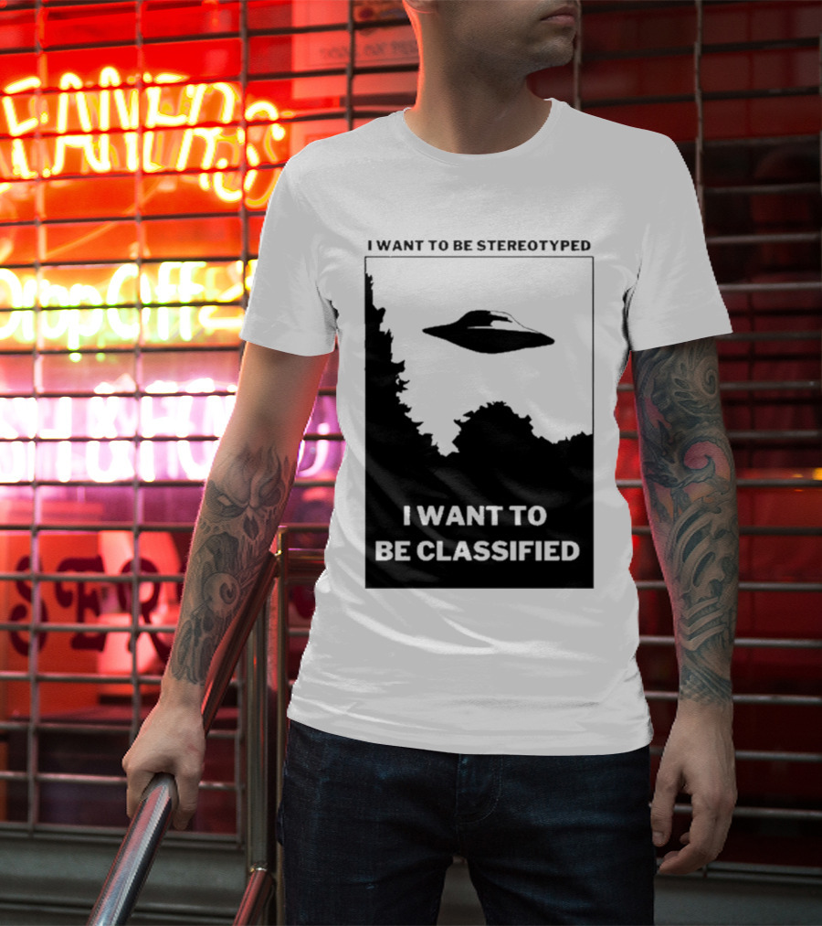 I Want To Be Stereotyped I Want To Be Classified Dead Kennedys T-Shirt