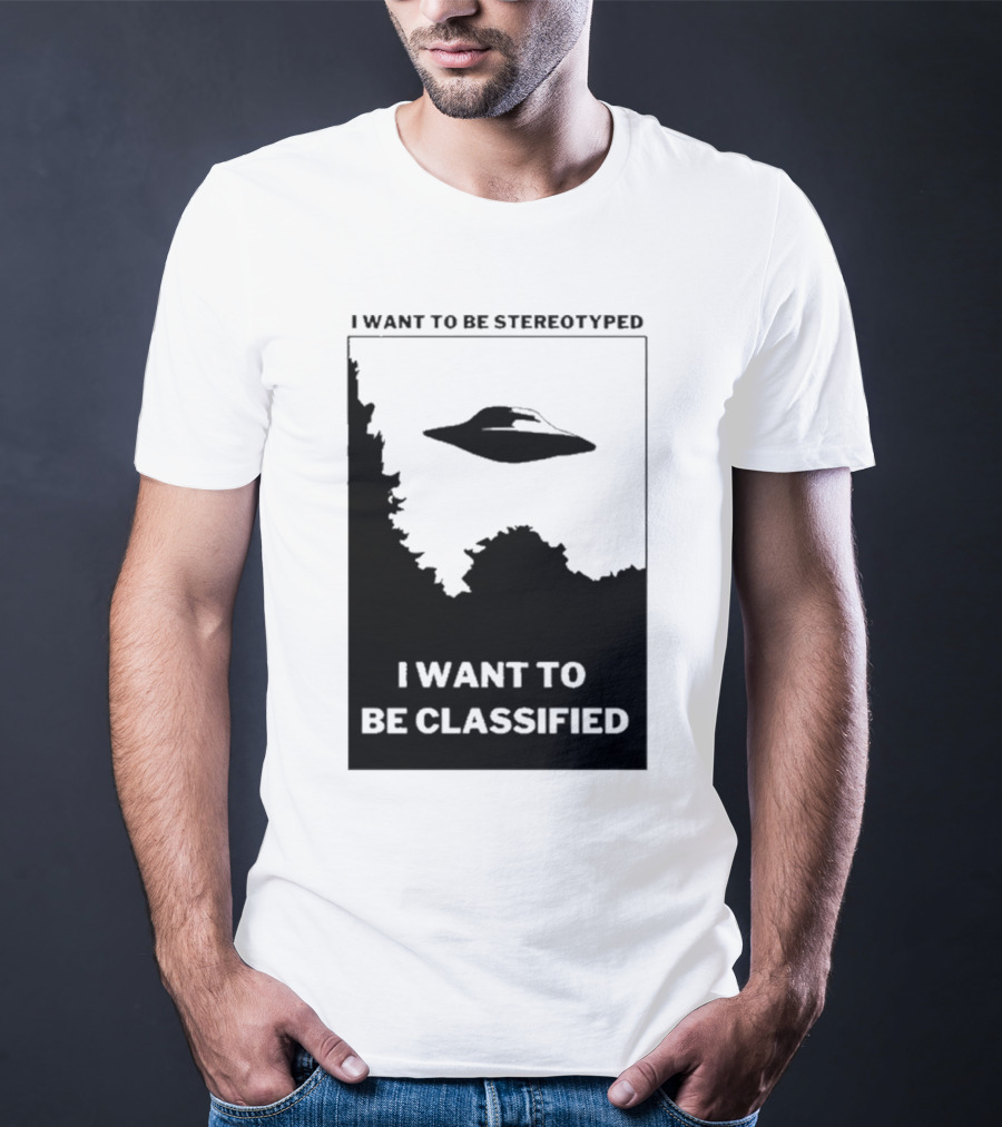 I Want To Be Stereotyped I Want To Be Classified Dead Kennedys T-Shirt