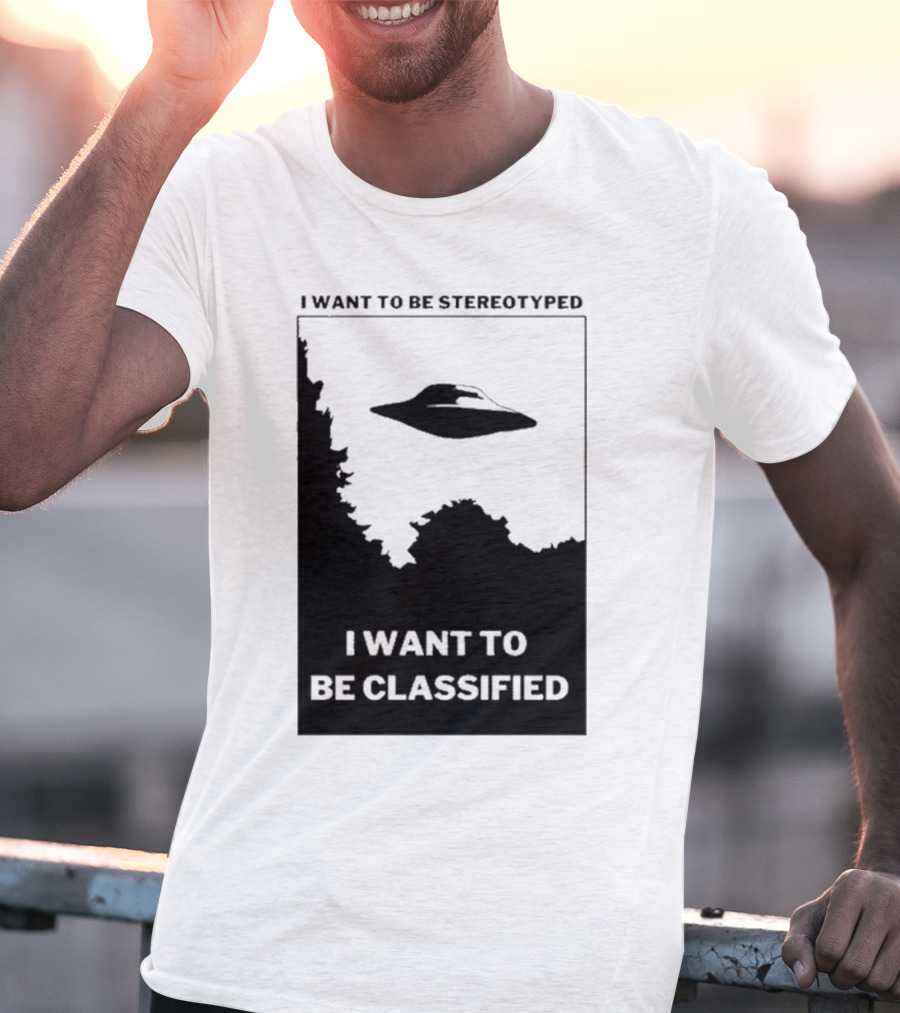 I Want To Be Stereotyped I Want To Be Classified Dead Kennedys T-Shirt
