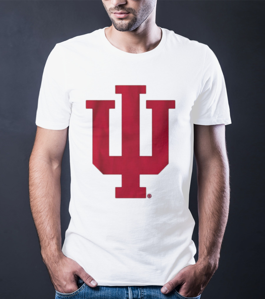 Indiana Hoosiers IU Crimson Emblem T-Shirt