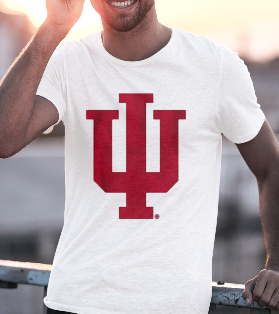 Indiana Hoosiers IU Crimson Emblem T-Shirt