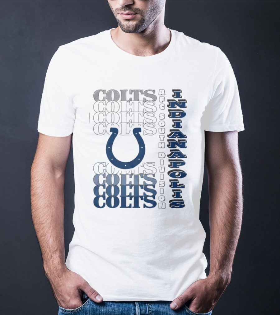 Indianapolis Colts AFC South Division Classic Colts Branding T-Shirt
