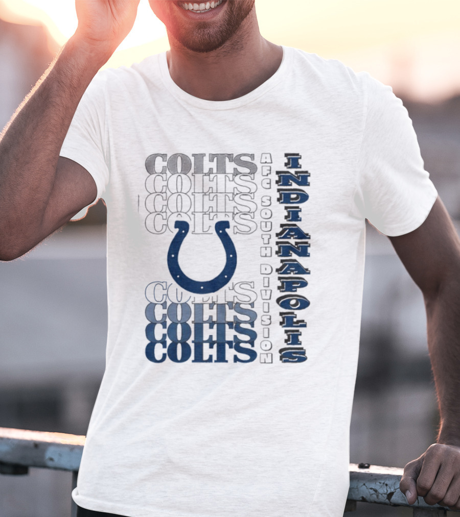 Indianapolis Colts AFC South Division Classic Colts Branding T-Shirt