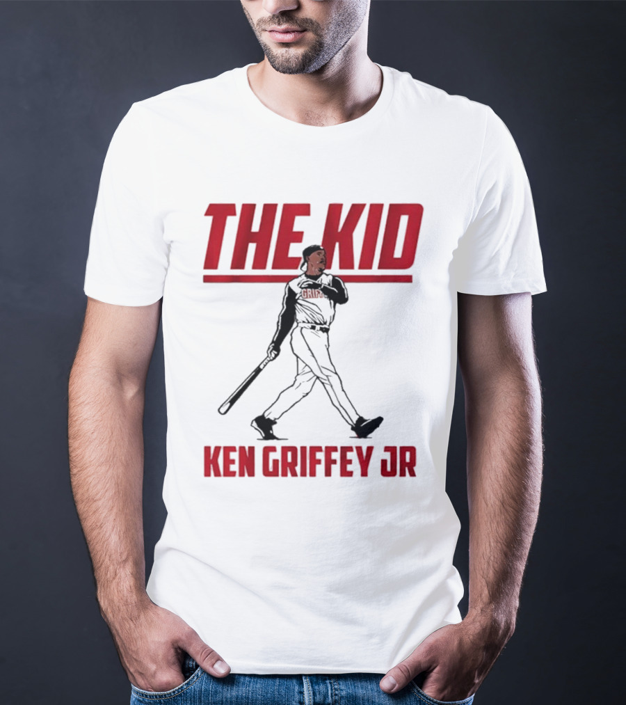 Ken Griffey Jr Cincinnati The Kid Baseball Legend T-Shirt