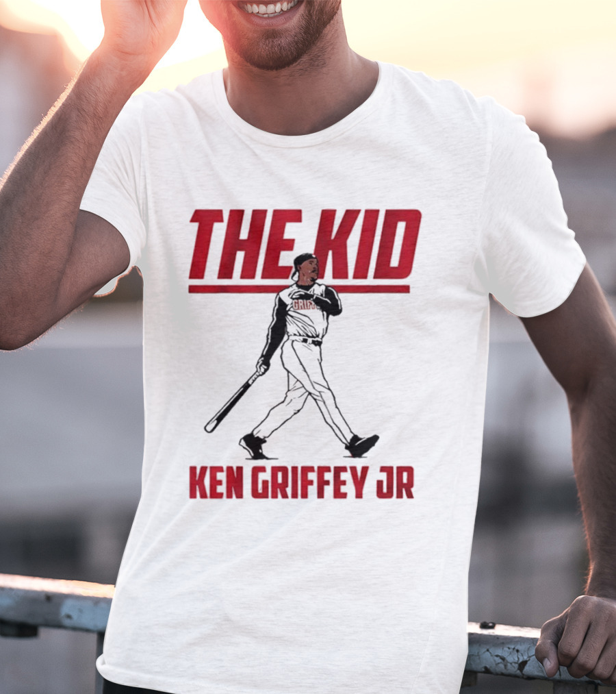 Ken Griffey Jr Cincinnati The Kid Baseball Legend T-Shirt