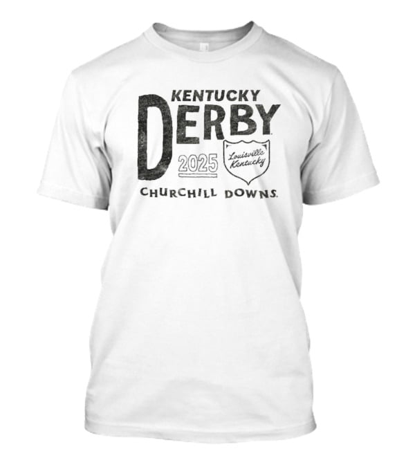 Kentucky Derby 2025 Louisville Churchill Downs Vintage Racing Event T-Shirt